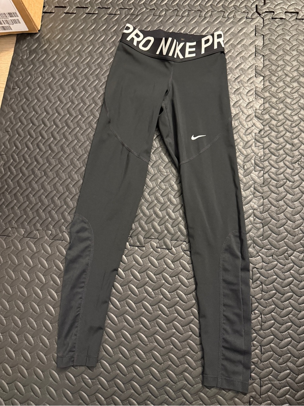 Nike Pro Training Leggings with White Swoosh - women’s